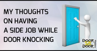 door knocking side job